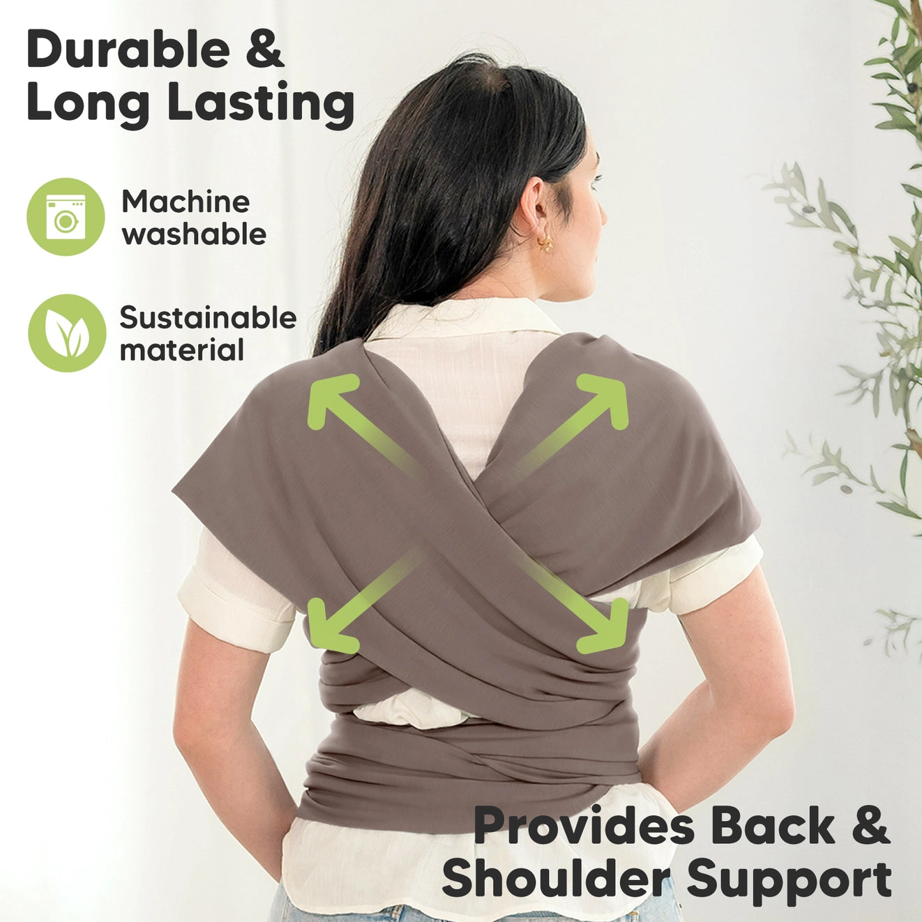 KeaBabies Original Baby Wrap Carrier