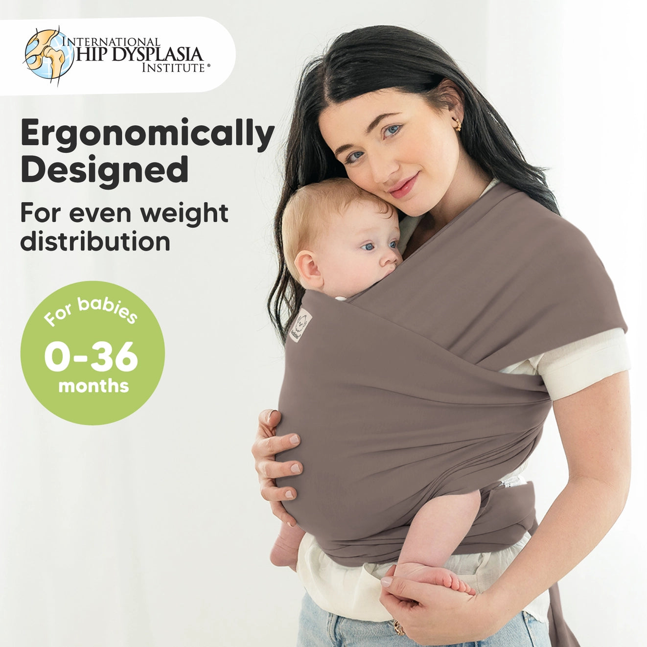 KeaBabies Original Baby Wrap Carrier