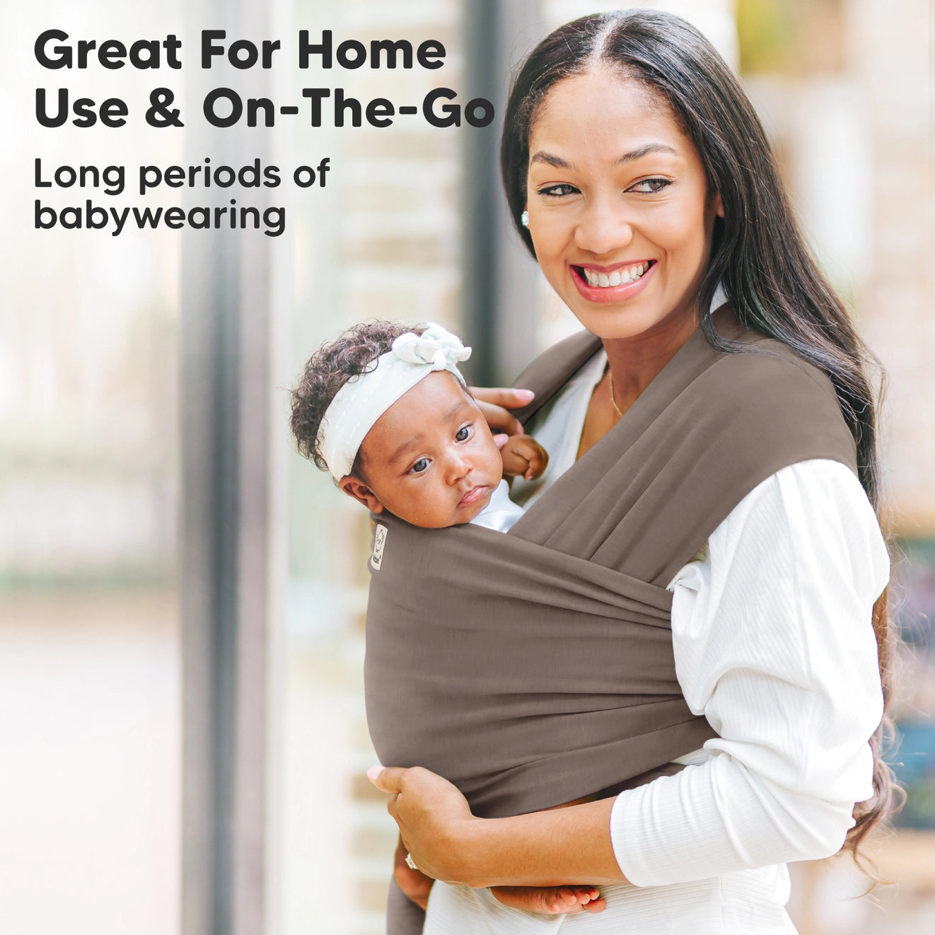 KeaBabies Original Baby Wrap Carrier