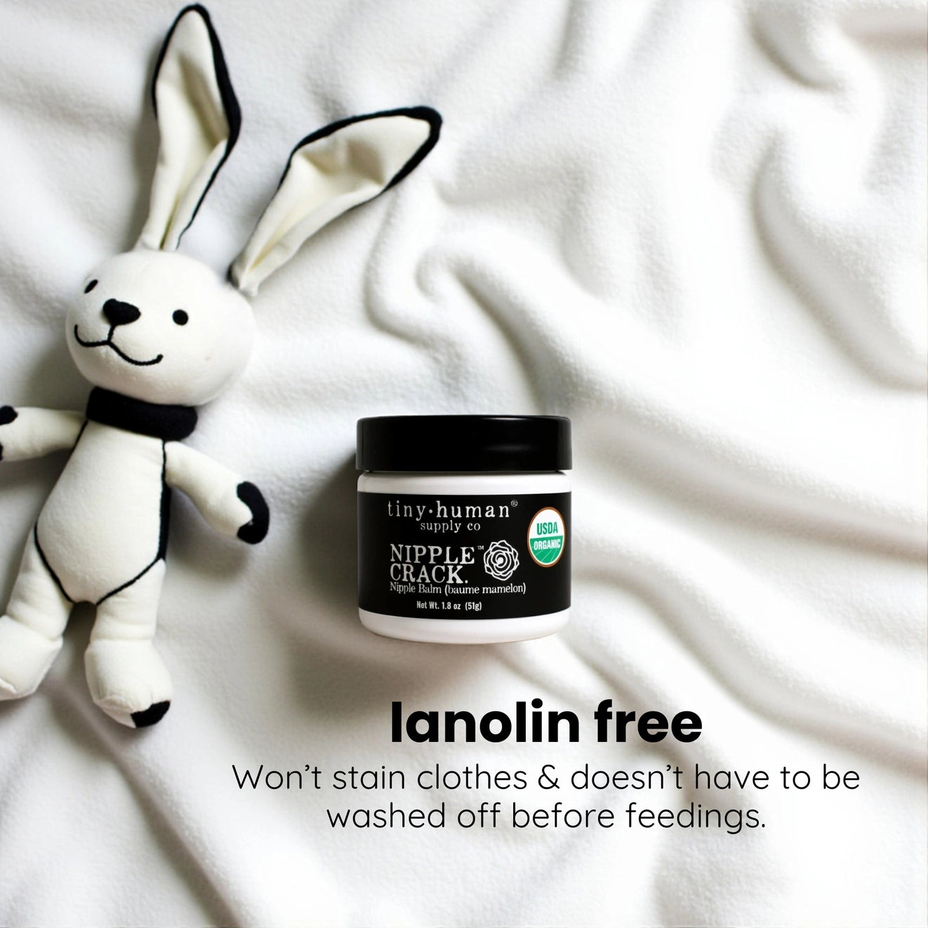 Nipple Crack™ Organic Nipple Balm 1.8oz