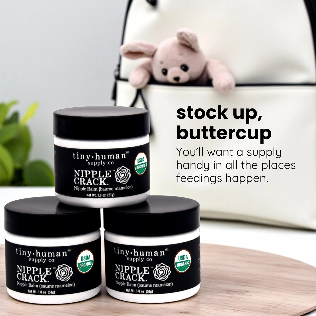 Nipple Crack™ Organic Nipple Balm 1.8oz
